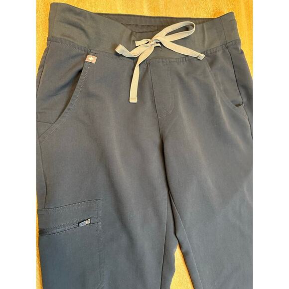 Figs Zamora Jogger Scrub Pants DARK HARBOR XS Petite - Picture 2 of 5